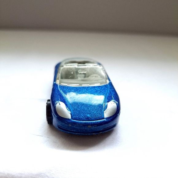 1998 Mattel Matchbox Blue Porsche 911 Carrera Cabriolet Loose Toy Car - Picture 2 of 7